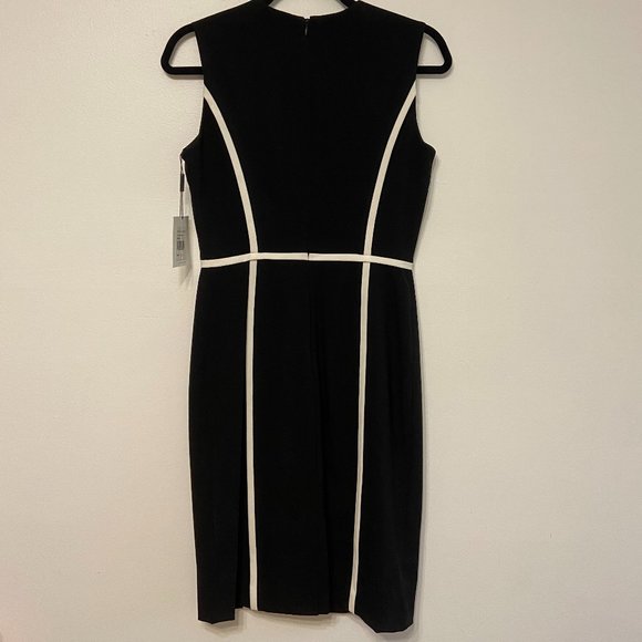 NWT Calvin Klein Business Black Dress Sheath - Picture 5 of 7